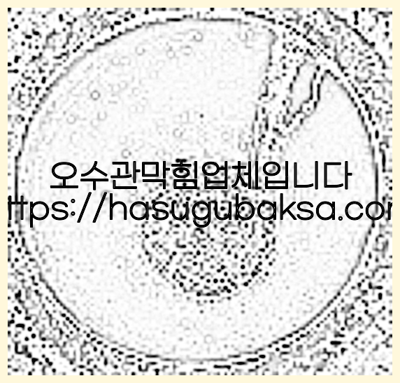 오수관막힘