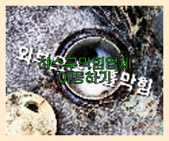 하수구막힘