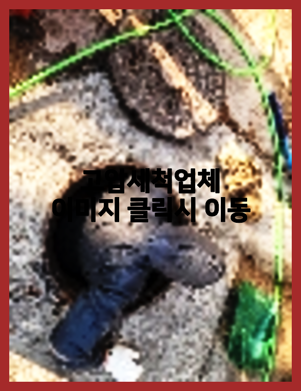 하수구청소