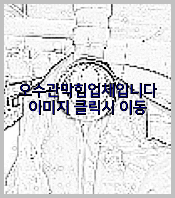 하수구청소